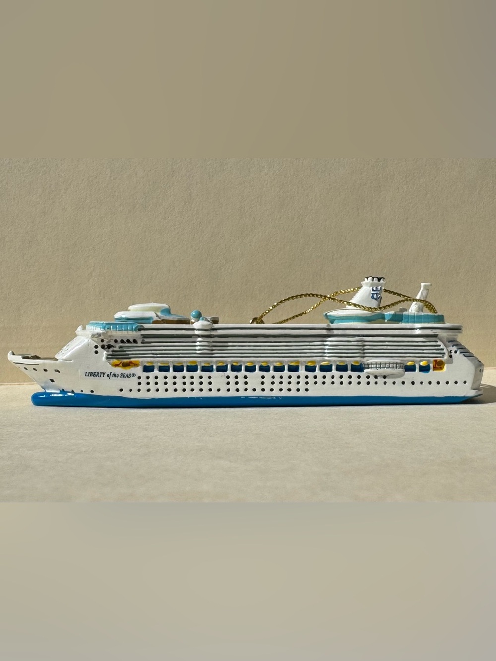 Royal Caribbean Liberty of the Seas Ship Christmas Ornament